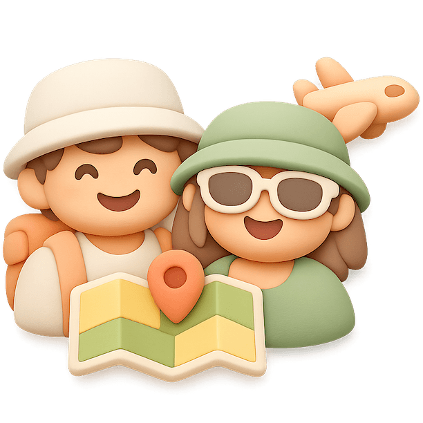 Due viaggiatori felici